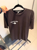 Foamlids OG Light Gray & Black Short Sleeve T-Shirts