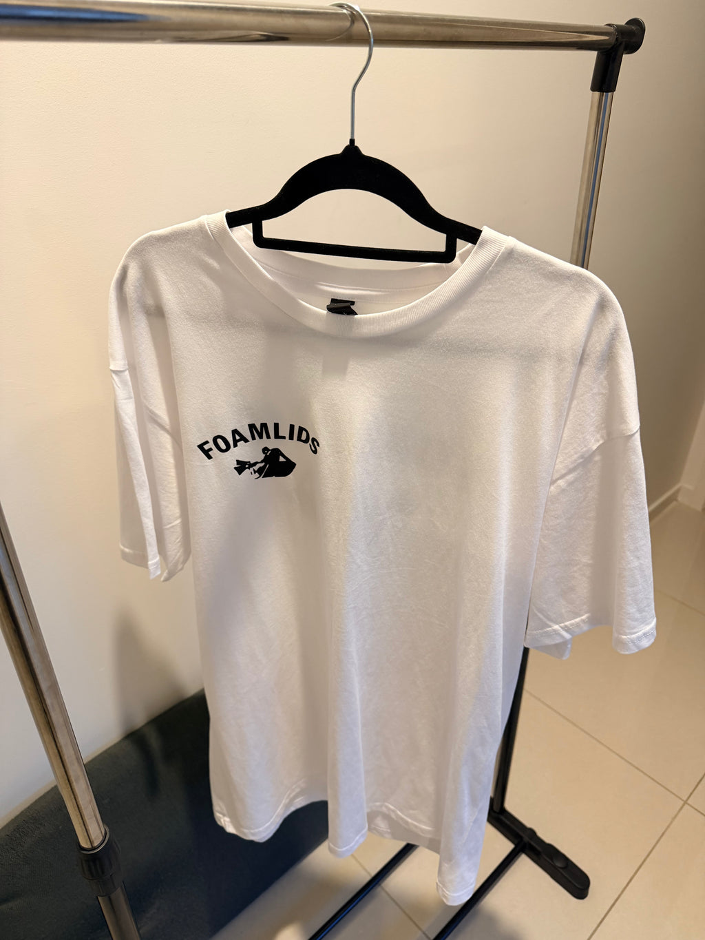 Foamlids OG Black & White Short Sleeve T-Shirts
