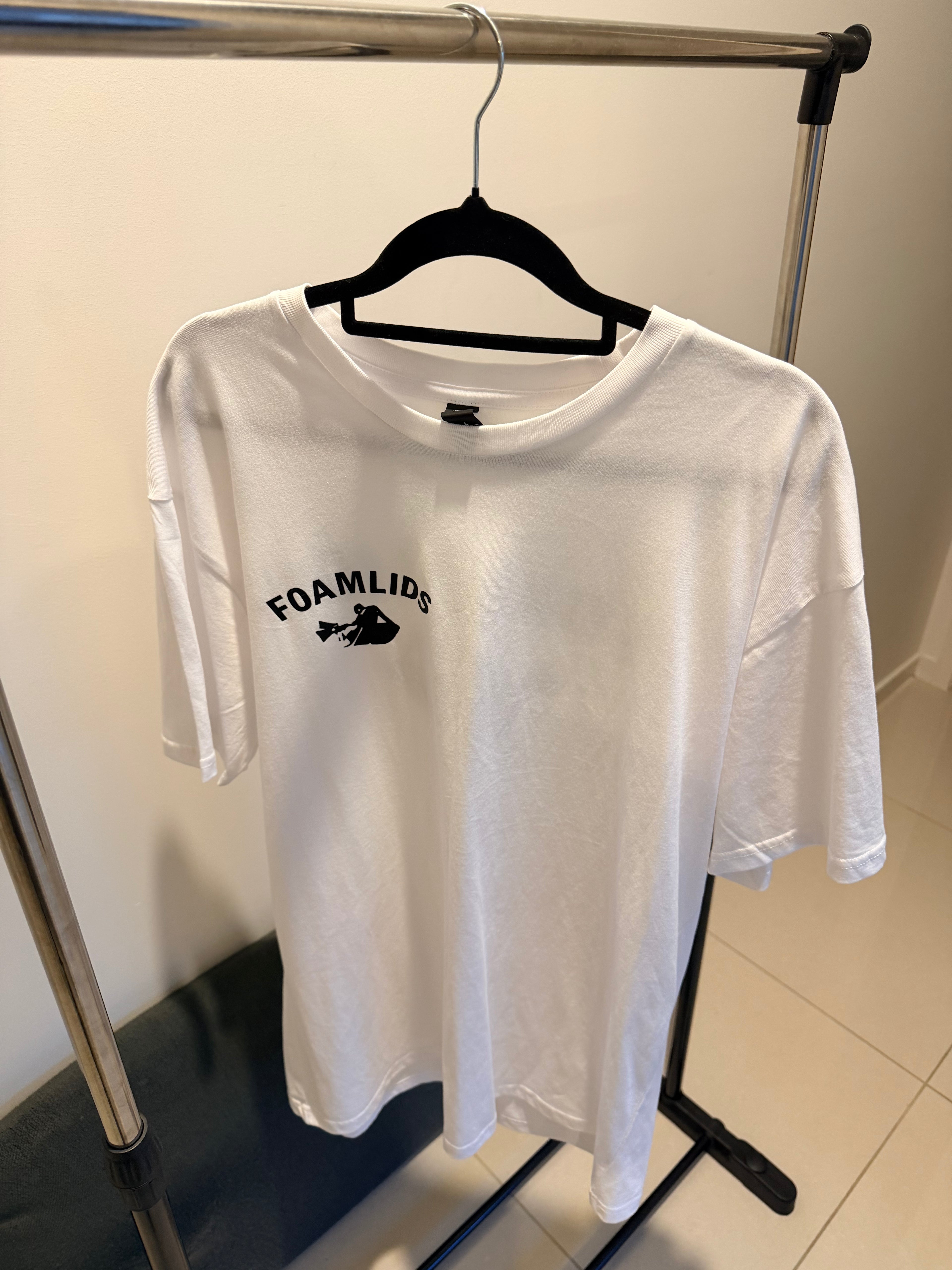 Foamlids OG Black & White Short Sleeve T-Shirts