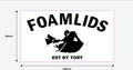Foamlids OG die cut sticker