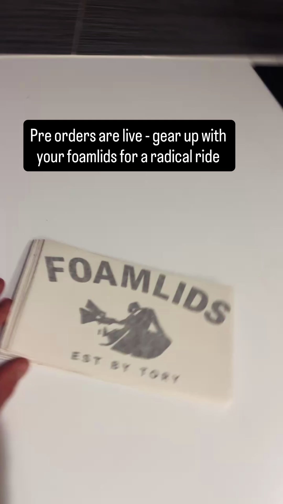Foamlids Vinyl Decals